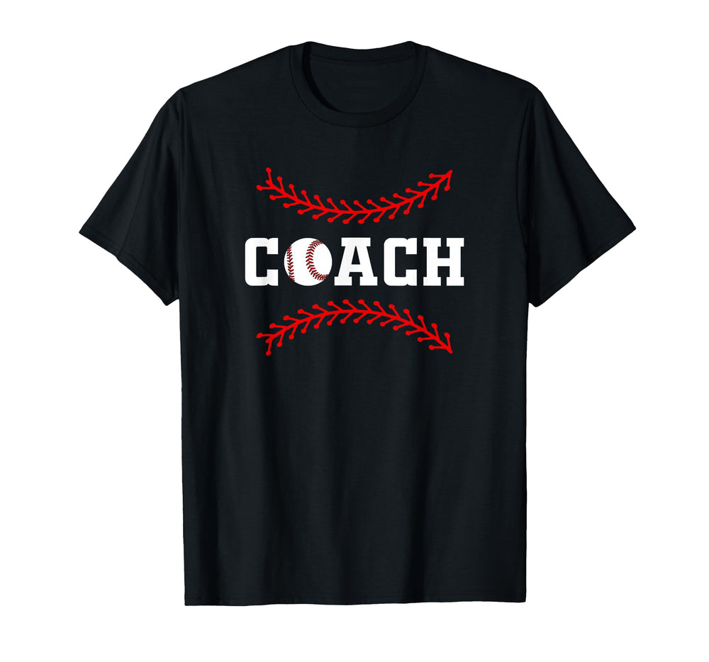 Baseball Coach T-Shirt - Graphic Print Unisex