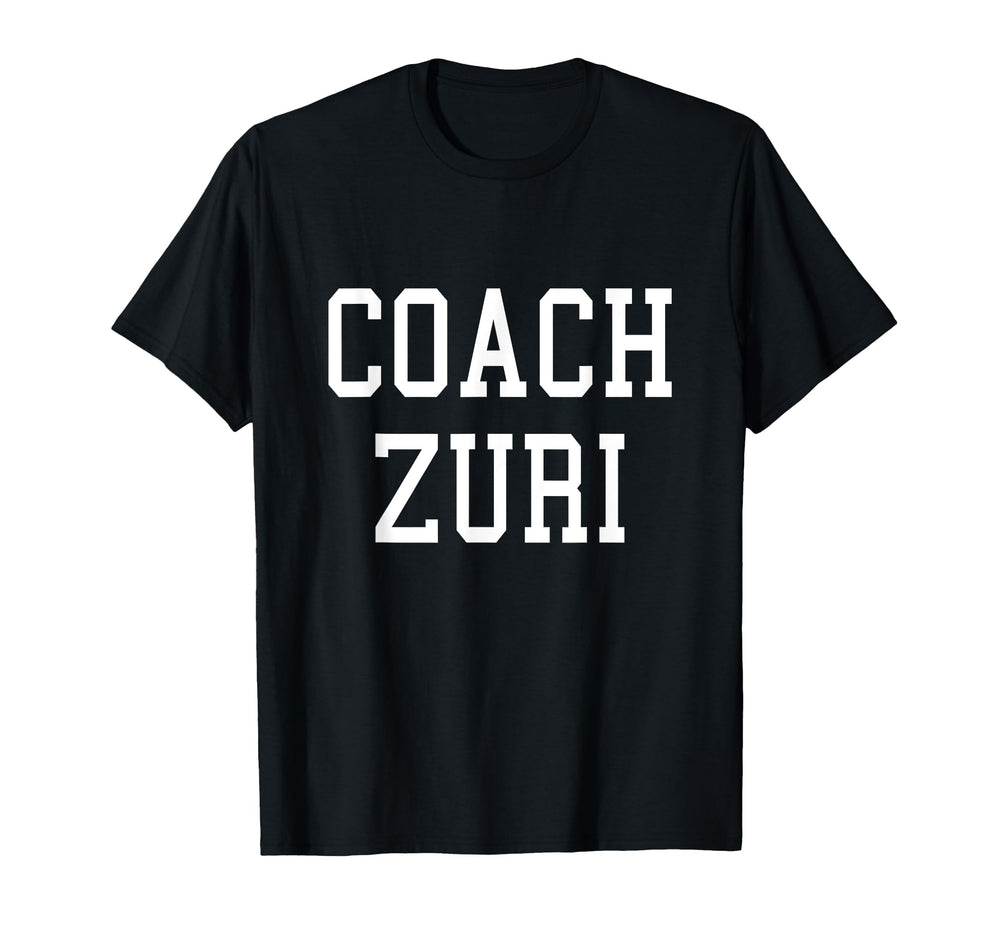 Coach Zuri Custom Football Soccer T-Shirt - Novelty Apparel Unisex