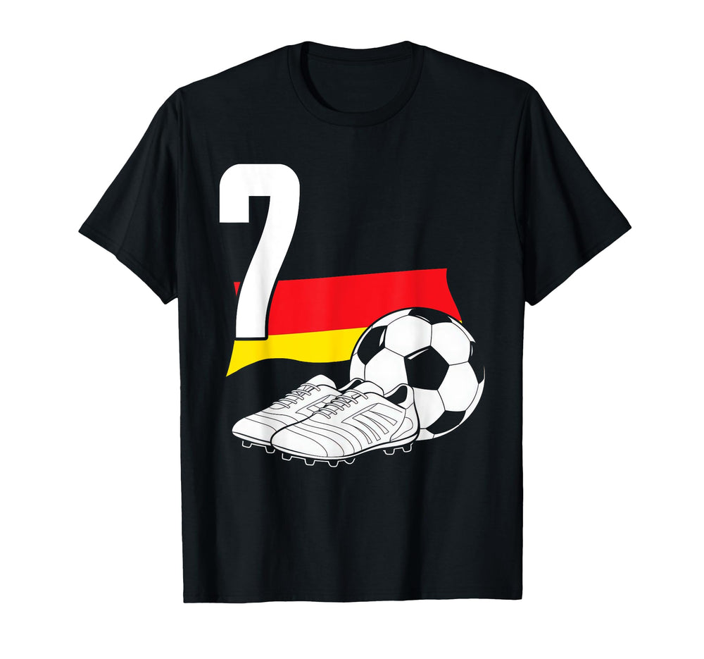 7 Soccer Birthday Gift Soccer T-Shirt - Casual Everyday Wear for Adults