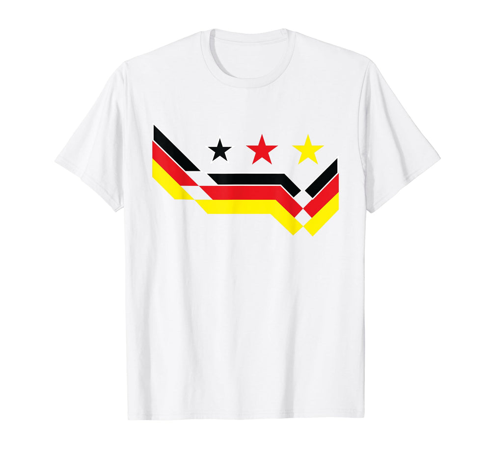 German Soccer Deutschland Germany T-Shirt - Fun Novelty Design Unisex