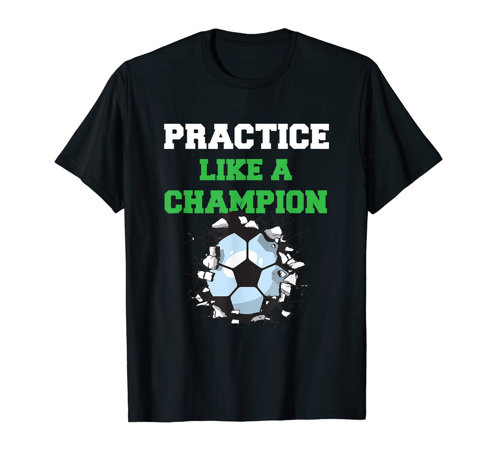 Practise Like Champion Usa Soccer T-Shirt - Minimalist Print Unisex