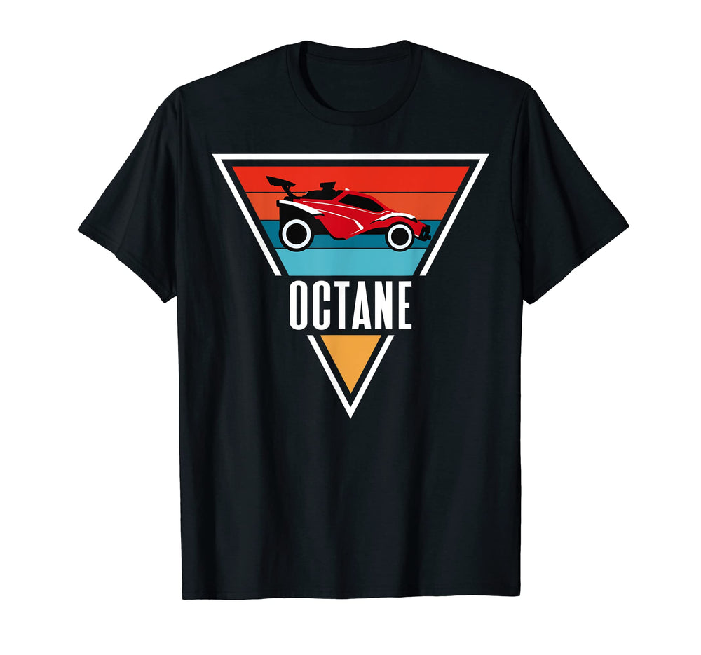 Octane Rocket Soccer Sunset T-Shirt - Fun Novelty Design for Adults