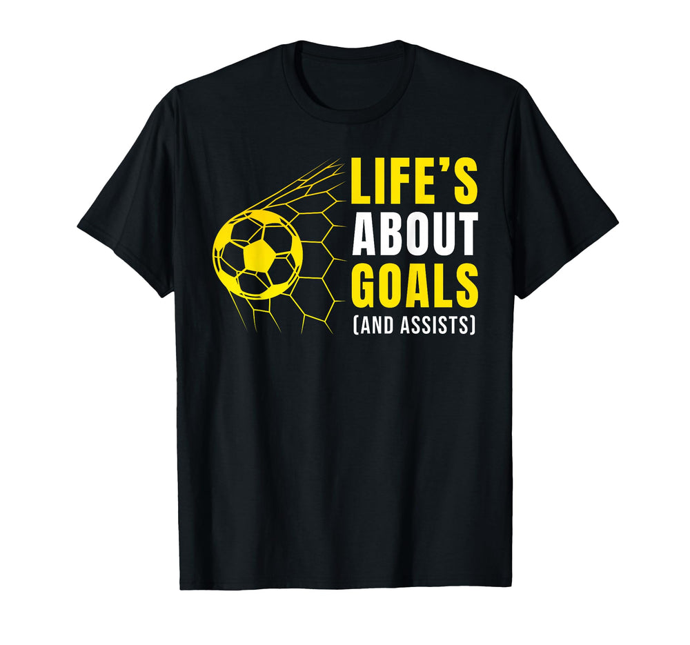 Soccer Football Assistant Soccer T-Shirt - Custom Art Print for Adults