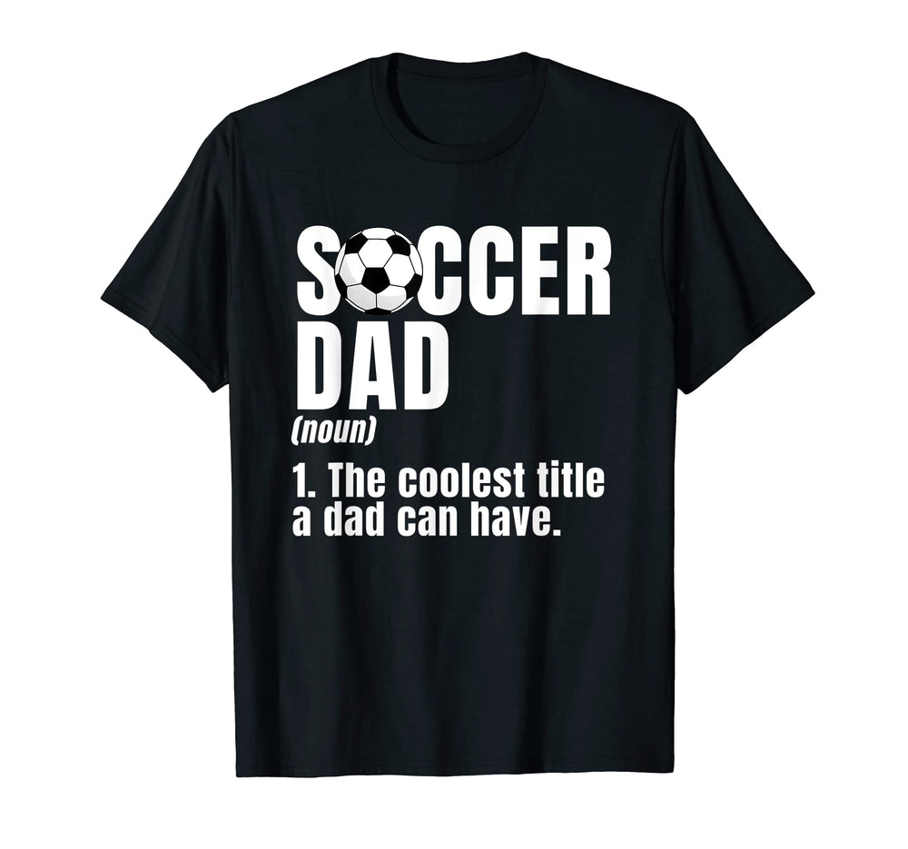 Coach Dad Soccer Team Sport Player T-Shirt - Graphic Print for Adults