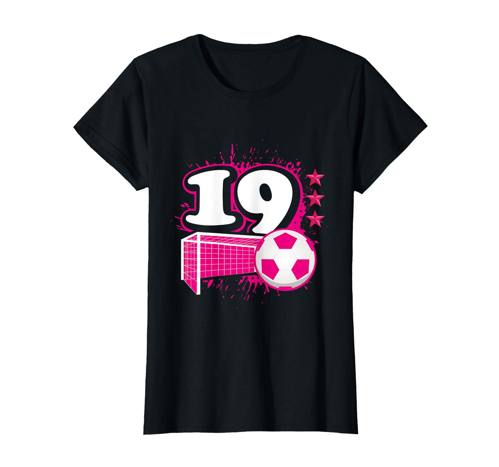 19Th Birthday Soccer Player Football 19 T-Shirt - Unique Graphic Unisex