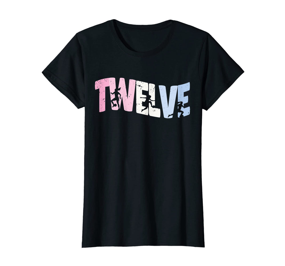12 Year Old Soccer Birthday 12Th B Day T-Shirt - Trendy Graphic Men Women