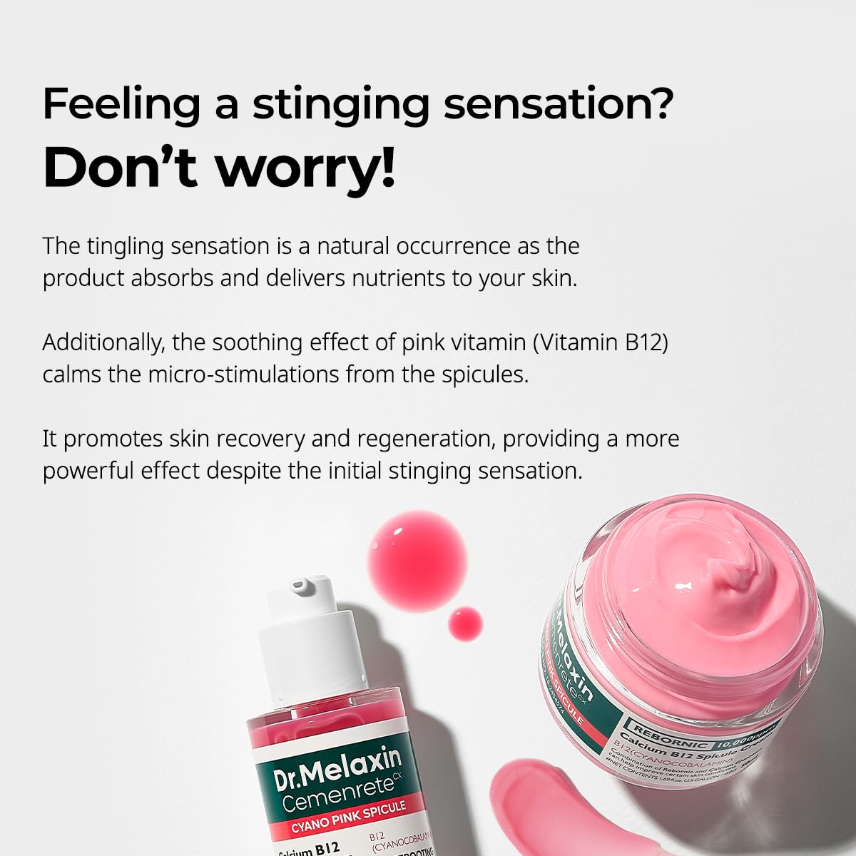 Dr. Melaxin Cemenrete Cyano Pink Spicule Serum - Snipetell