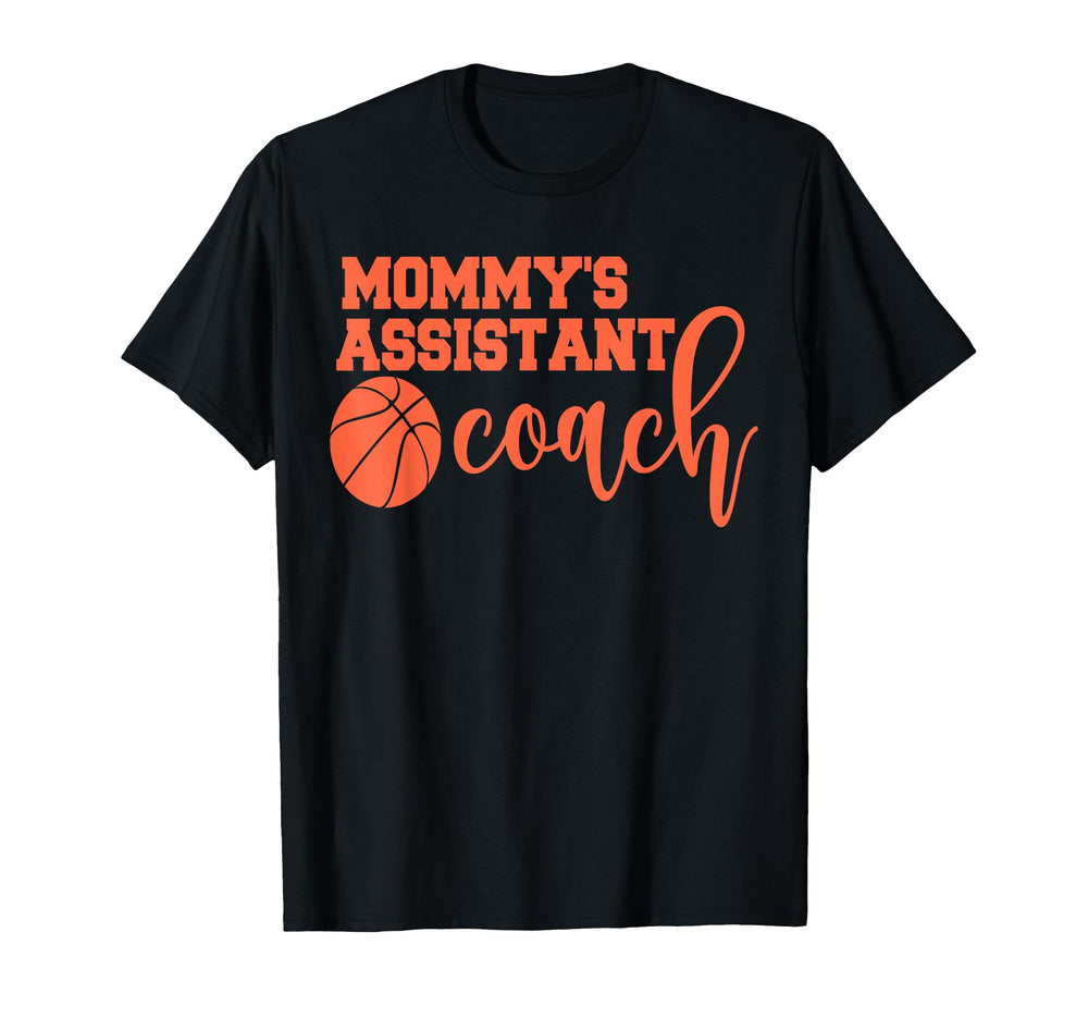 Mommys Assistant Coach Professional T-Shirt - Novelty Apparel for Adults