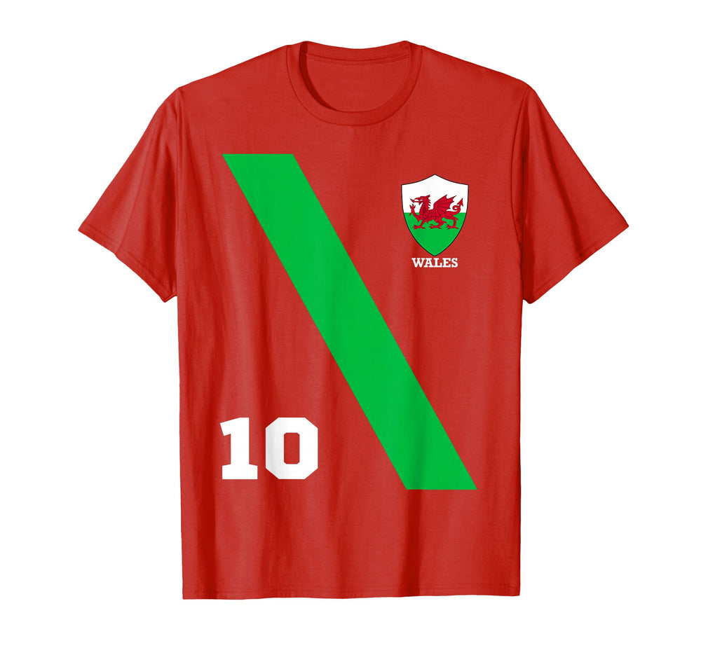 Wales Soccer Football 2020 European T-Shirt - Streetwear Style for Adults