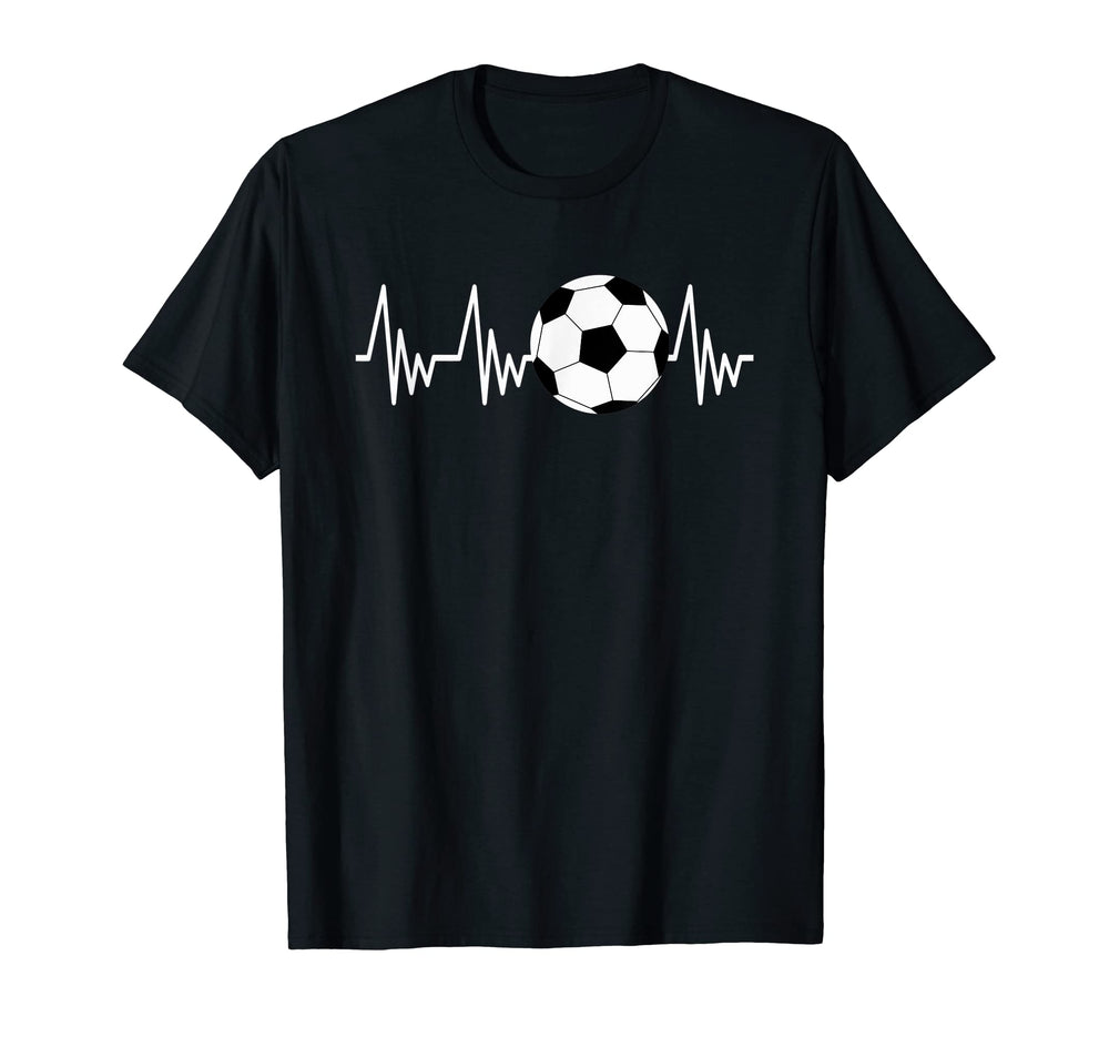 Heartline Sports Football Soccer T-Shirt - Fun Novelty Design Men Women