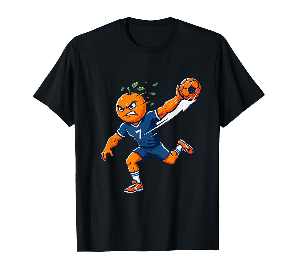 Watermelon Soccer Player Number 7 T-Shirt - Fun Novelty Design Men Women