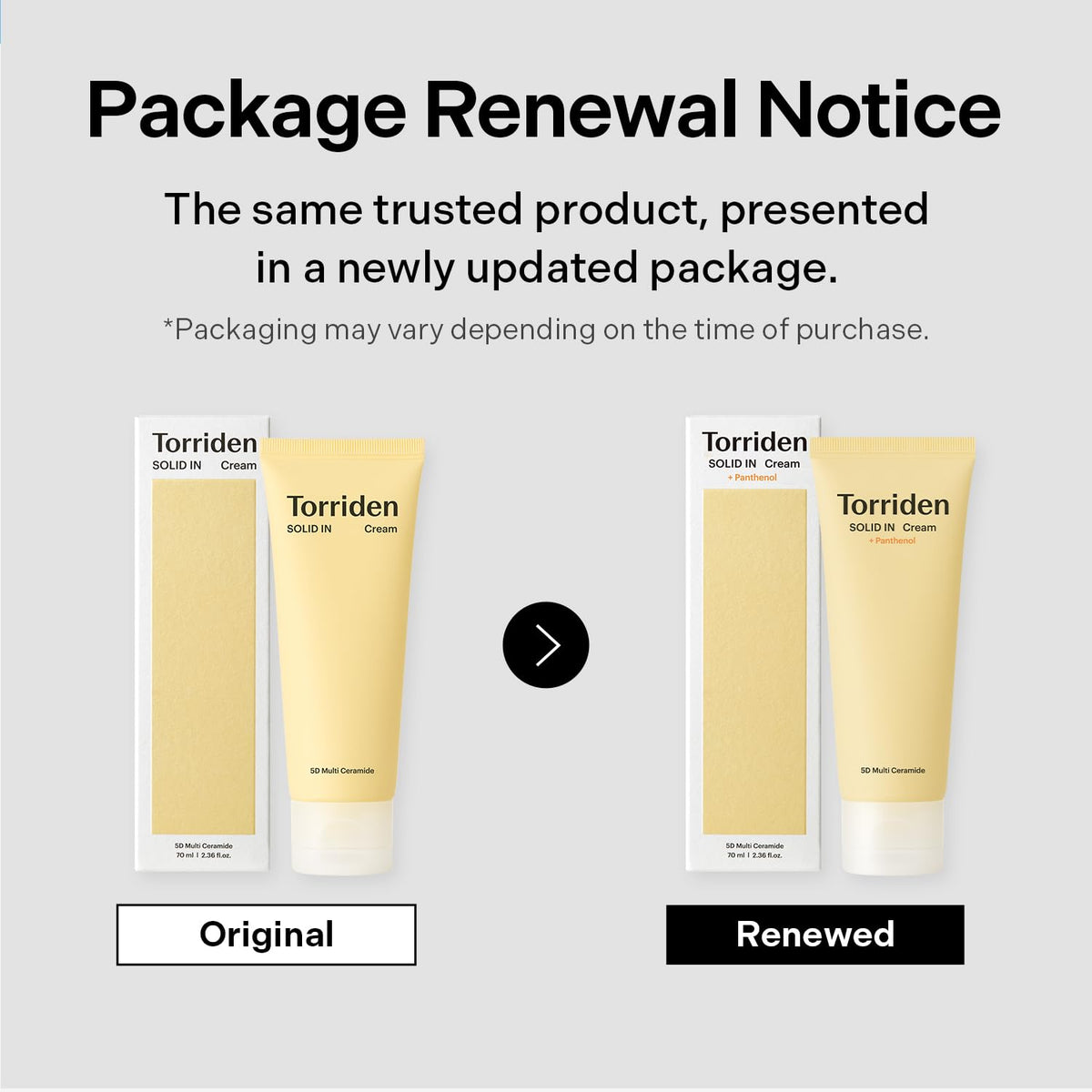 Torriden Solid In Cream + D-Panthenol - Snipetell