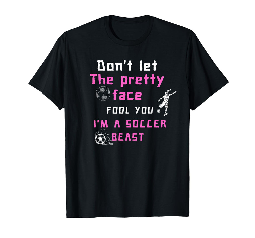 Mom Soccer Player Coach Soccer Player T-Shirt - Custom Art Print Unisex