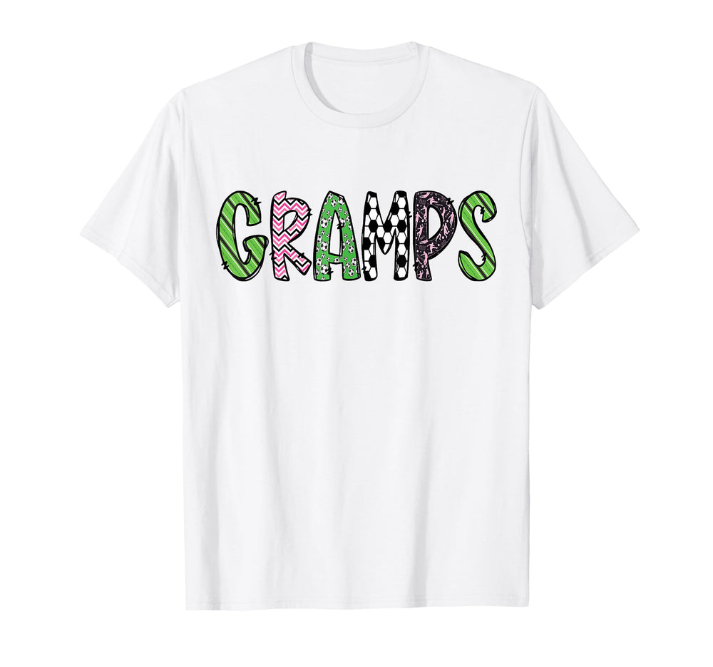 Soccer Gramps Funny Soccer Birthday T-Shirt - Trendy Graphic Men Women