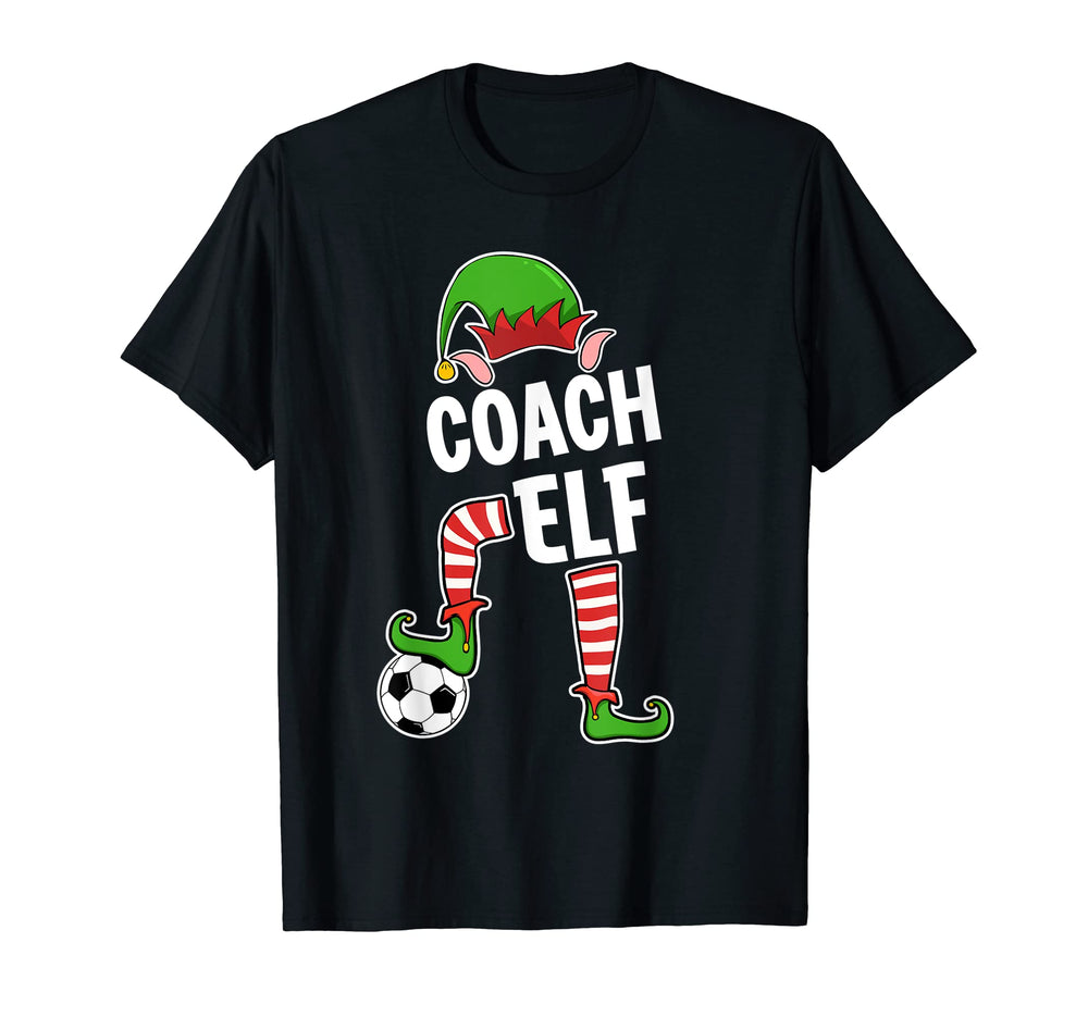 Soccer Elf Soccer Coaches Elf T-Shirt - Aesthetic Graphic Unisex