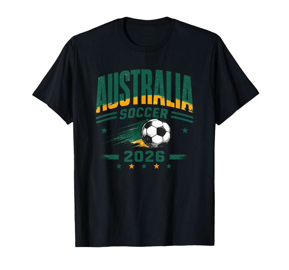 Australia Soccer Teams Game Football T-Shirt - Minimalist Print Men Women