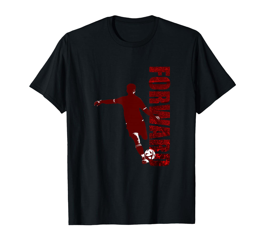 Soccer Tournament Forward T-Shirt - Novelty Apparel for Adults