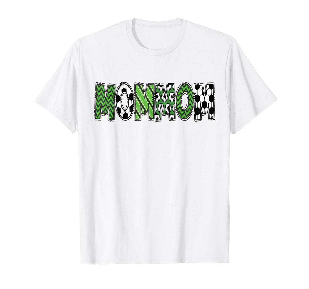 Soccer Mommom Birthday Soccer Player T-Shirt - Unique Graphic Men Women