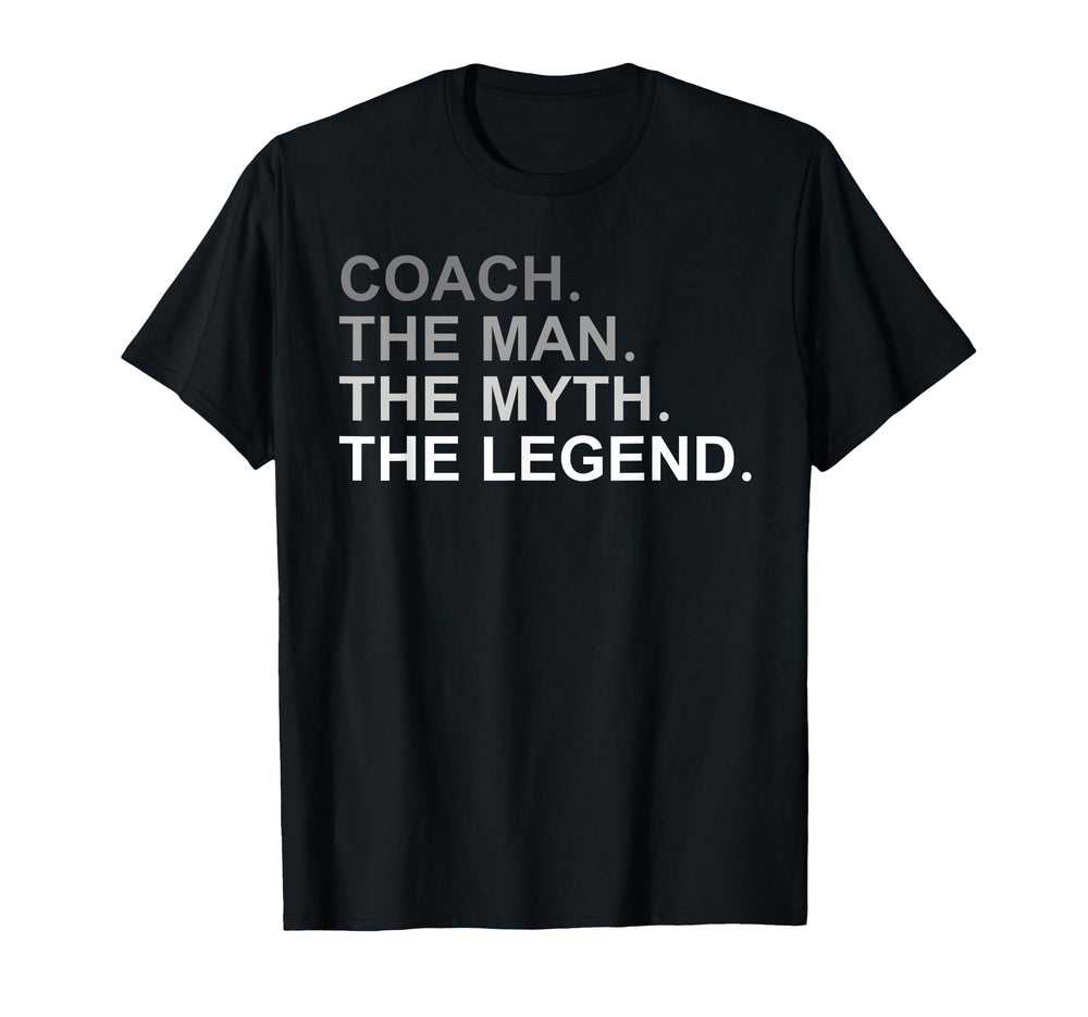 Coach Myth Legend T-Shirt - Minimalist Print for Adults