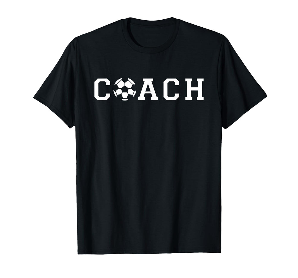 Soccer Coach Funny Football Trainer T-Shirt - Minimalist Print Men Women