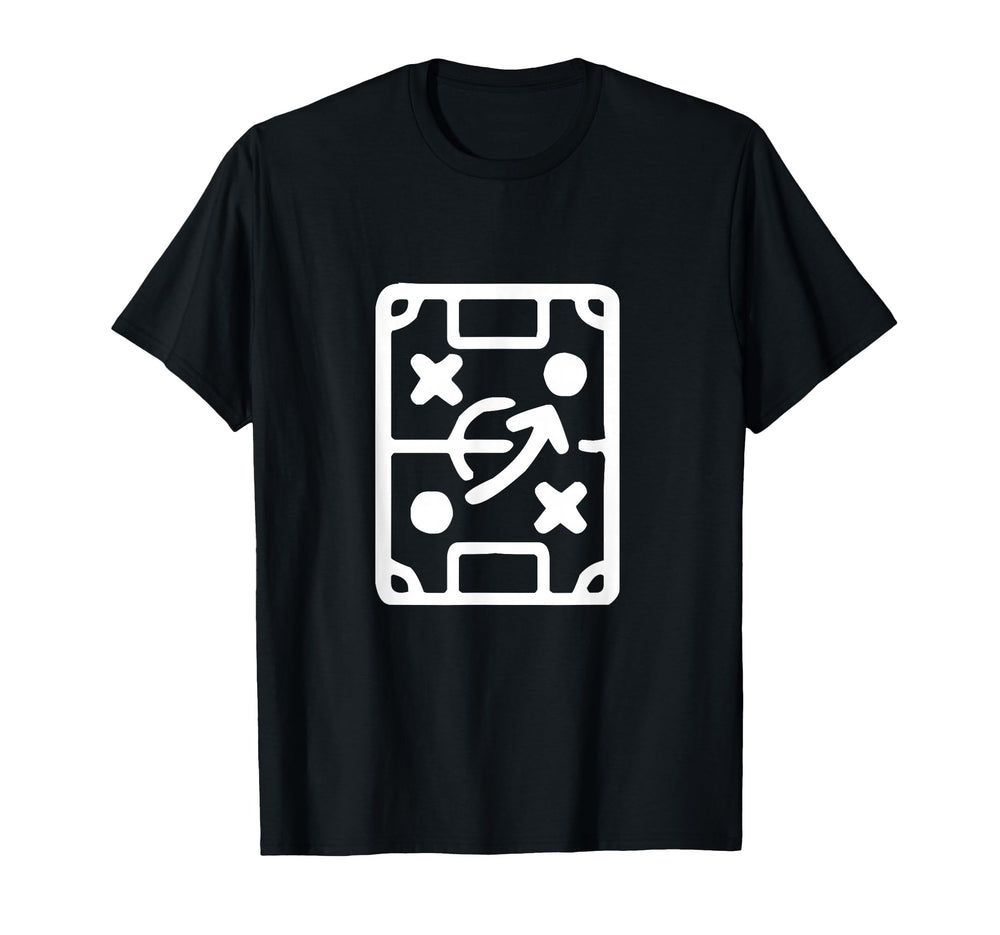 Soccer Coach Play Maker Field Team T-Shirt - Graphic Print Unisex