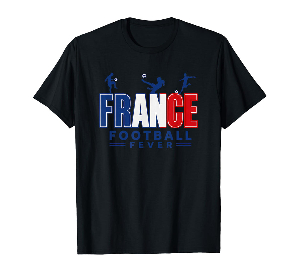 France Football Fever 2026 Soccer T-Shirt - Fun Novelty Design for Adults