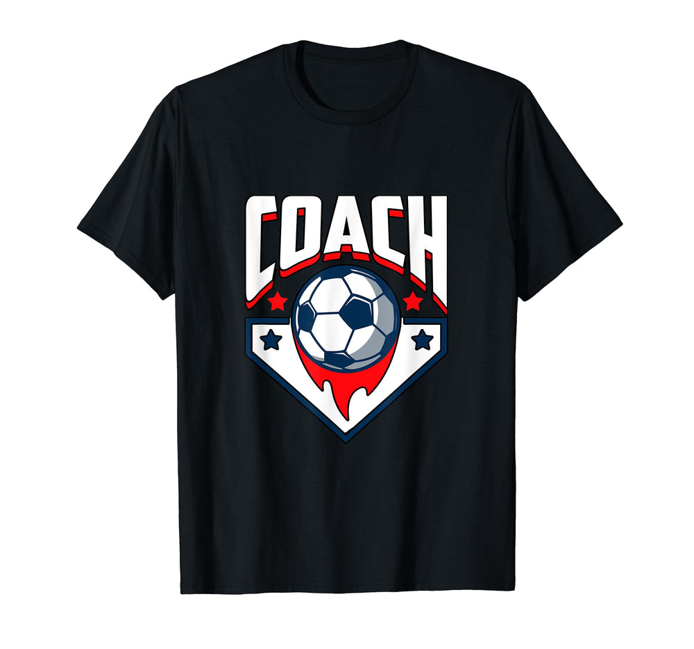 Soccer Coach Team T-Shirt - Novelty Apparel for Adults