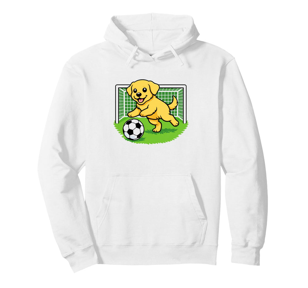 Labrador Retriever Goalies Lab Lovers Hoodie - Novelty Apparel for Adults