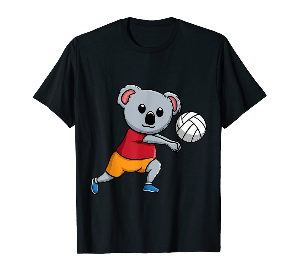 Koala Lover Volleyball Coach Spike Serve T-Shirt - Streetwear Style Unisex