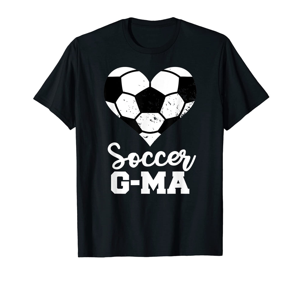 Soccer G Ma Funny Soccer Heart T-Shirt - Streetwear Style Men Women