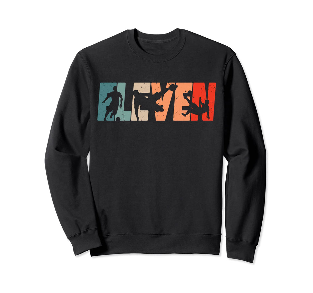 11Th Birthday Soccer 11 Years Old Sweatshirt - Graphic Print Unisex