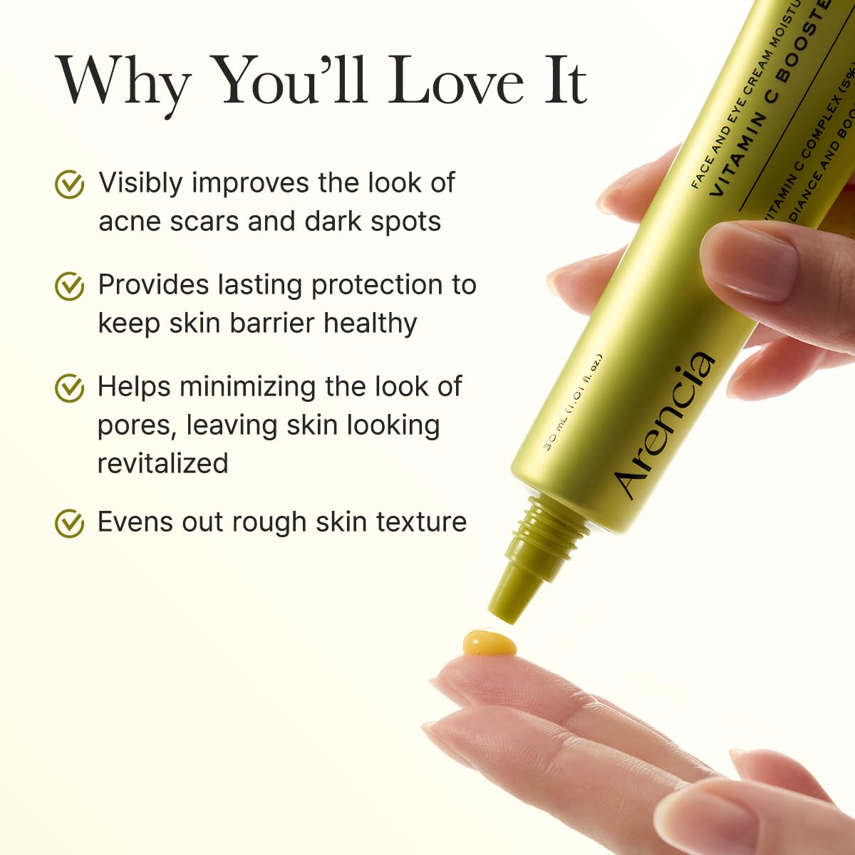 Arencia Vitamin C Booster Shot Brightening Firming Care - Snipetell