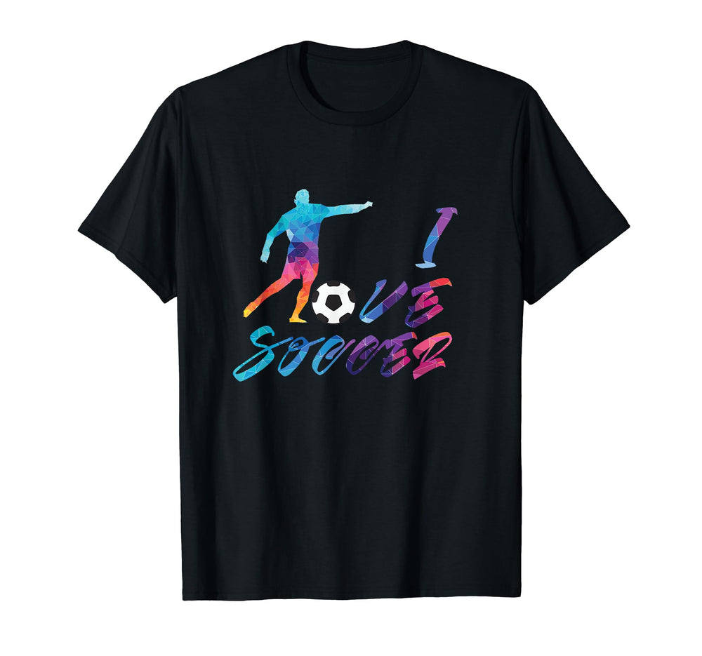 I Eat Sleep And Breath Soccer Because T-Shirt - Trendy Graphic Men Women