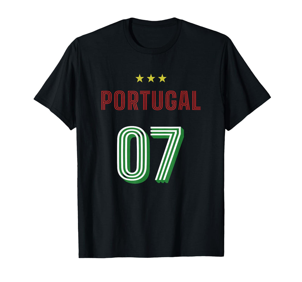 Portugal Soccer 07 Football Game Fan T-Shirt - Unique Graphic Men Women