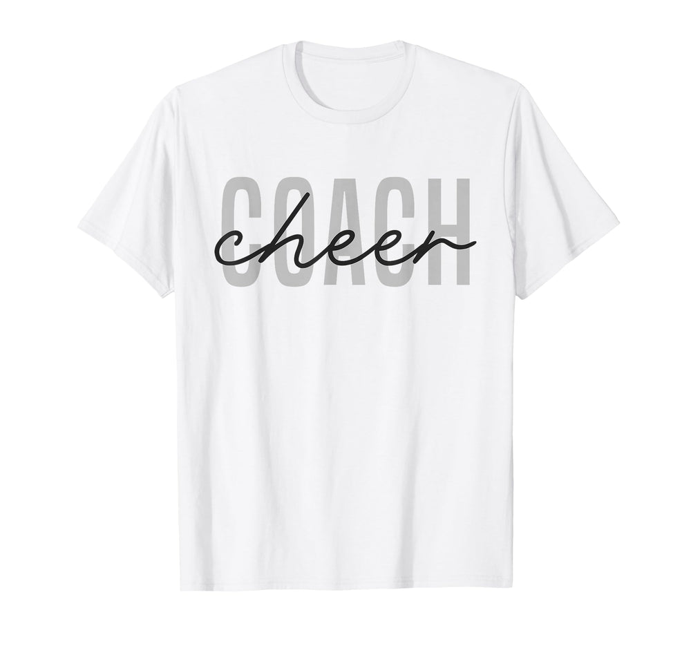 Cheer Coach Funny Cheer Coach T-Shirt - Fun Novelty Design Men Women