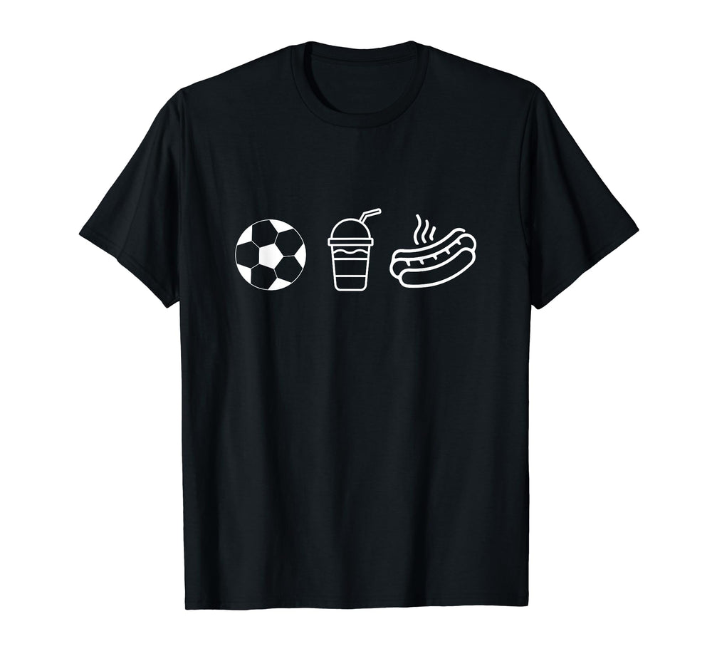 Game Day Essentials Eat Sleep Soccer T-Shirt - Graphic Print for Adults