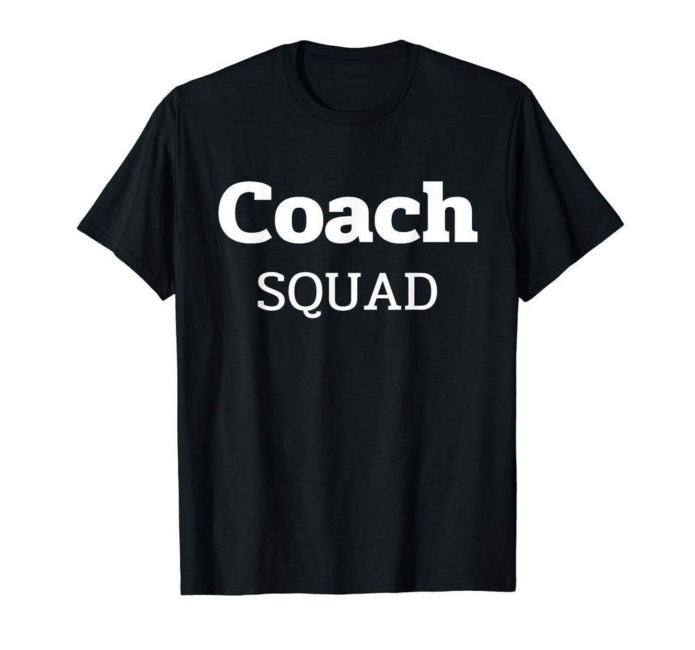 Sport Coach Lovers Squad Crew Text T-Shirt - Custom Art Print Unisex