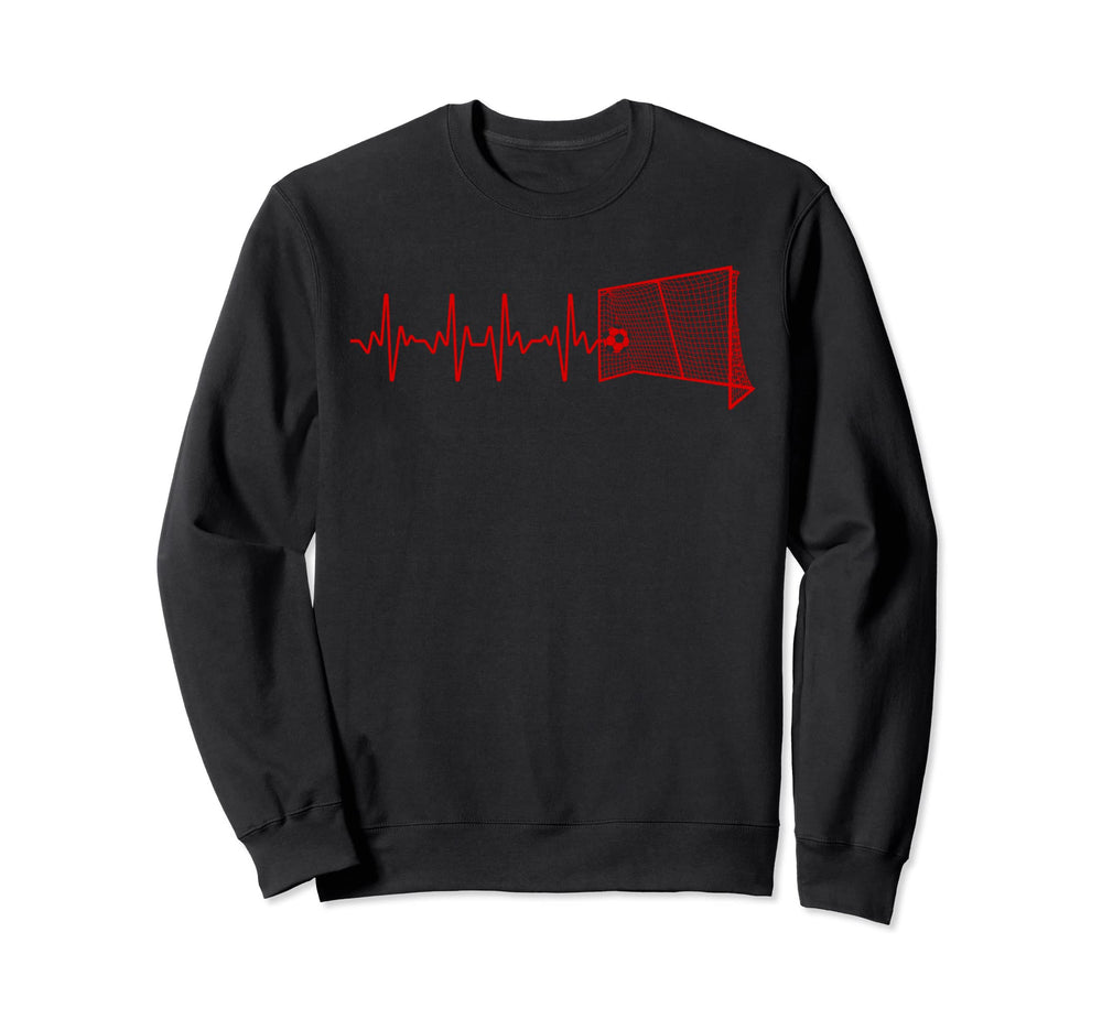 Soccer Art Soccer Lover Goalie Football Sweatshirt - Graphic Print Unisex