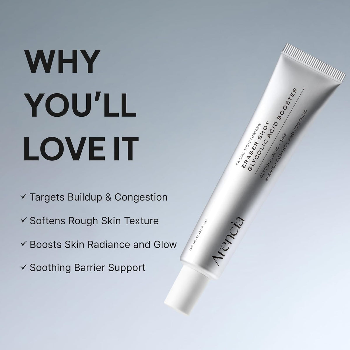 Arencia Eraser Shot Glycolic Acid Booster - Snipetell