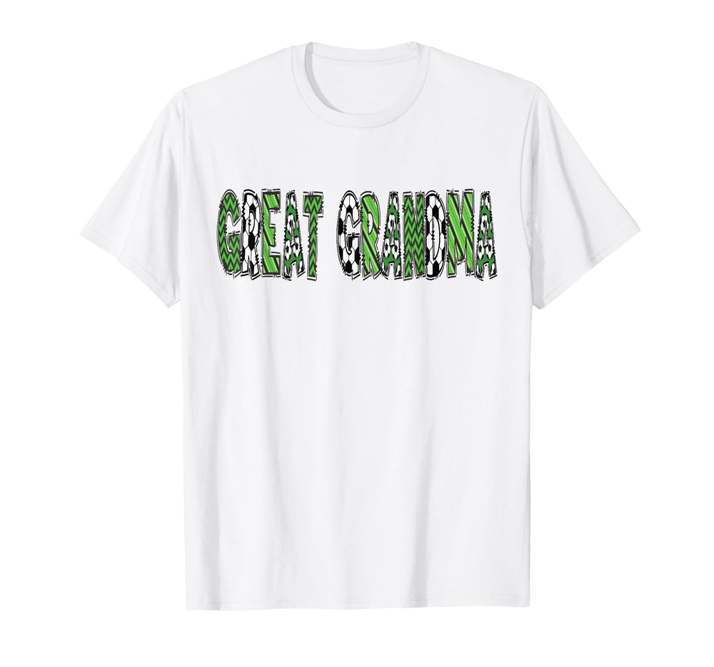 Soccer Great Grandma Birthday T-Shirt - Aesthetic Graphic for Adults