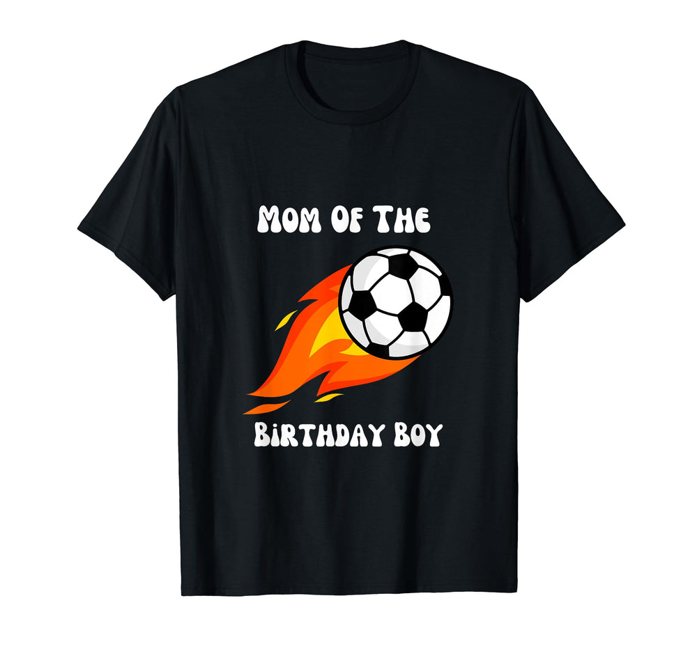 Soccer Birthday Birthday Mom Soccer T-Shirt - Graphic Print Men Women