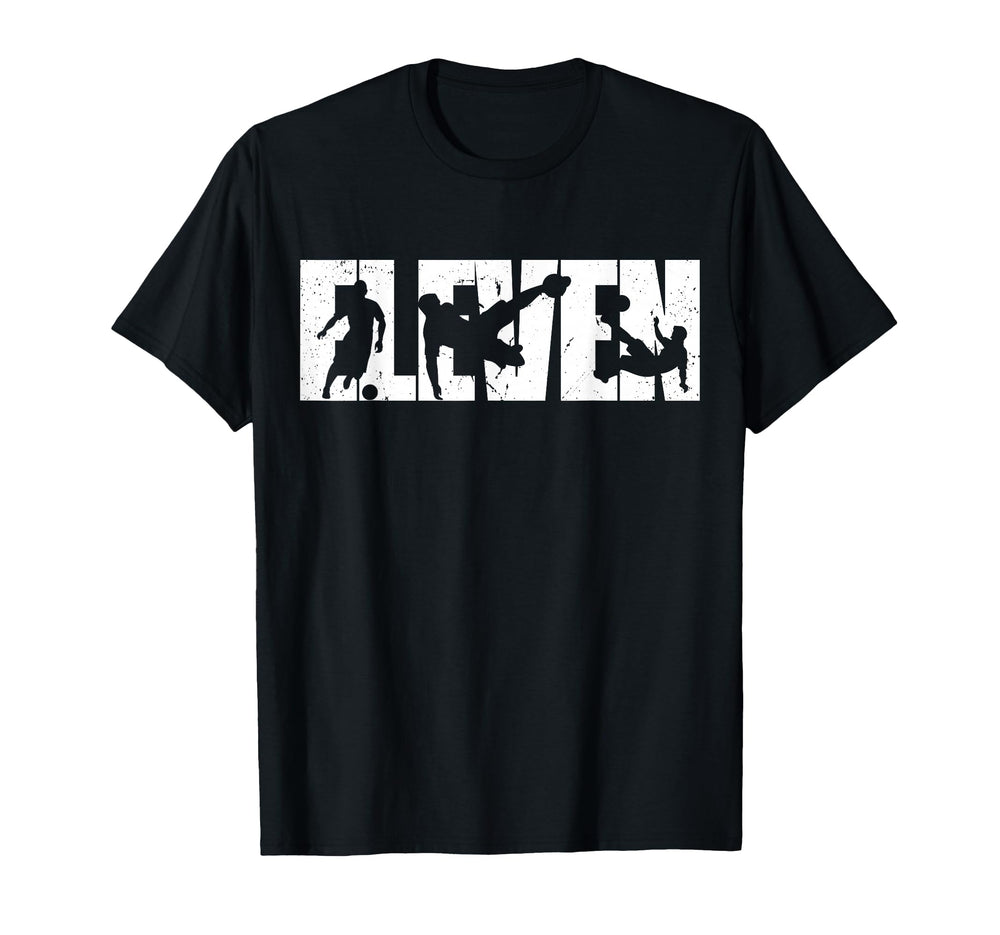 11Th Birthday Soccer 11 Years Old T-Shirt - Fun Novelty Design Men Women