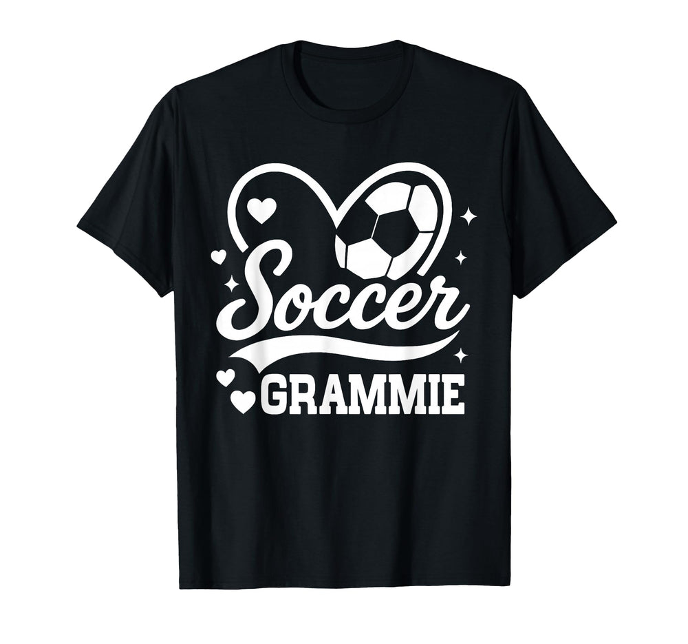 Soccer Grammie Heart Love Soccer Player T-Shirt - Fun Novelty Design Unisex