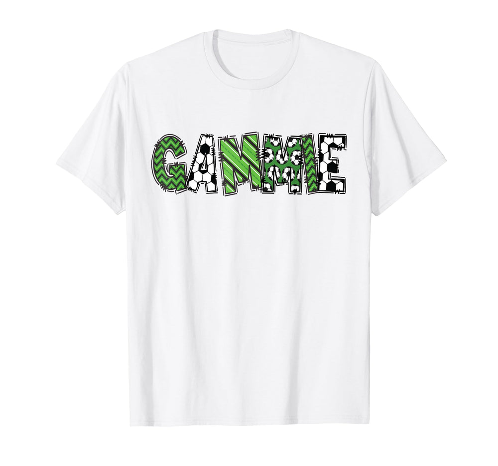 Soccer Gammie Birthday Soccer T-Shirt - Fun Novelty Design for Adults
