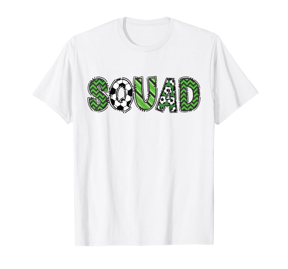 Soccer Squad Birthday Soccer Player Bday T-Shirt - Graphic Print Unisex