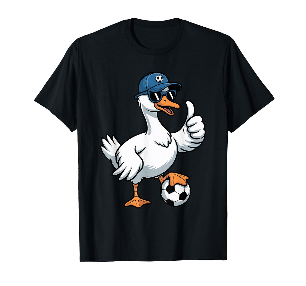 Soccer Goose Soccer Player Fan Coach T-Shirt - Novelty Apparel Men Women