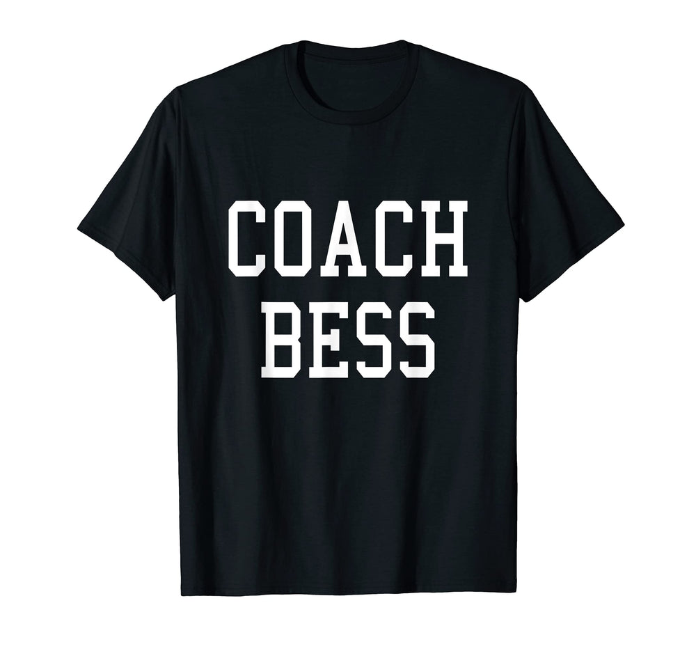 Coach Bess Custom Football Soccer T-Shirt - Aesthetic Graphic Men Women
