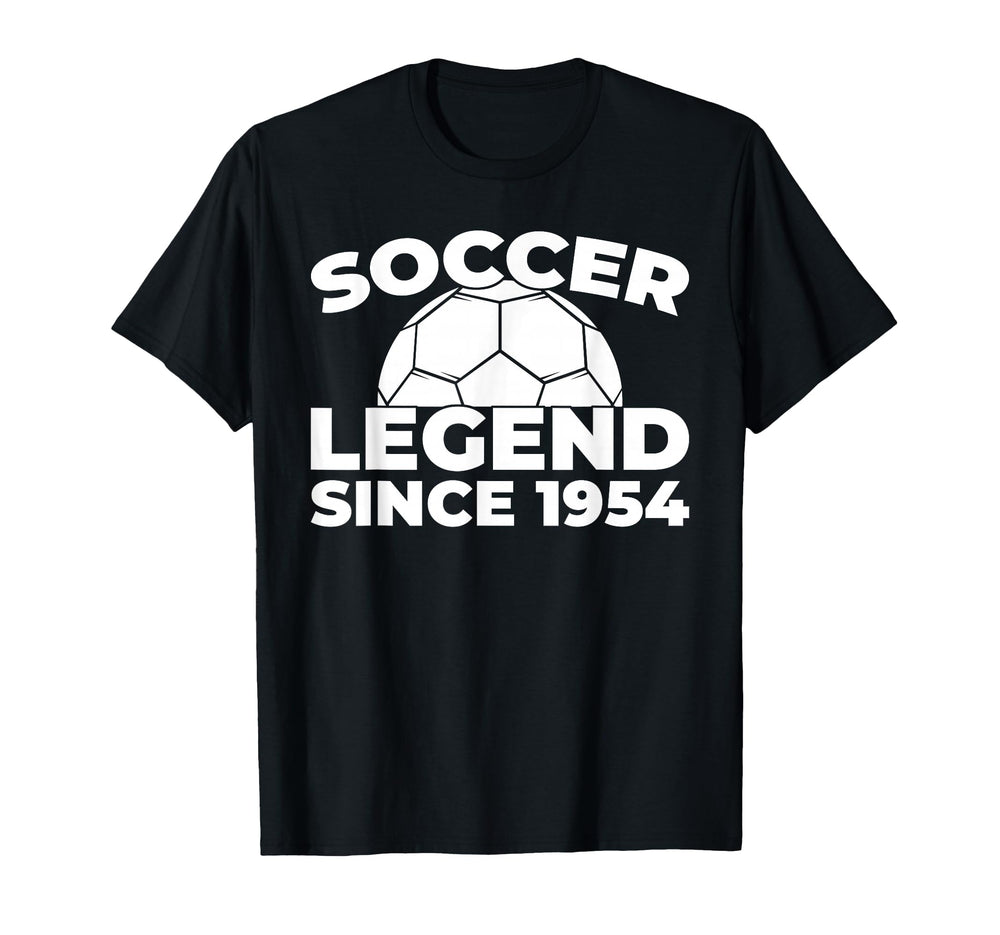 Born 1954 Player Sports Team Soccer T-Shirt - Unique Graphic for Adults