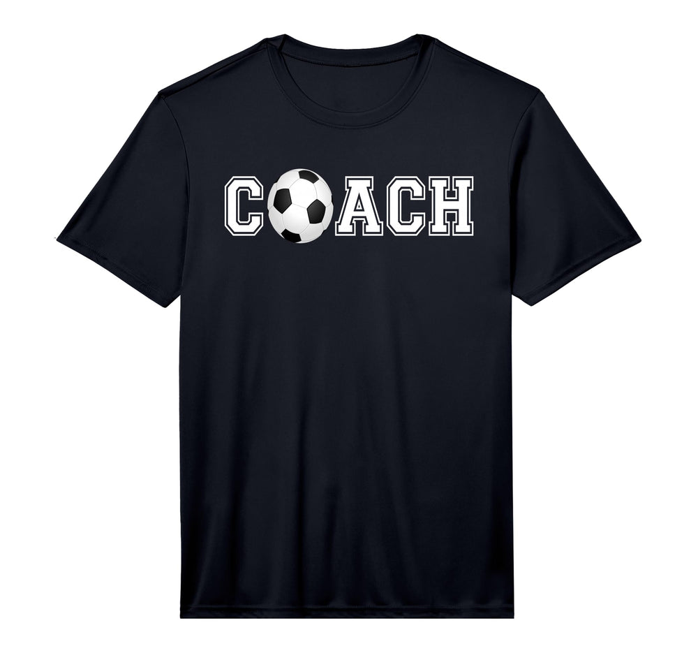 Mens Soccer Coach Coaching Staff T-Shirt - Custom Art Print Unisex