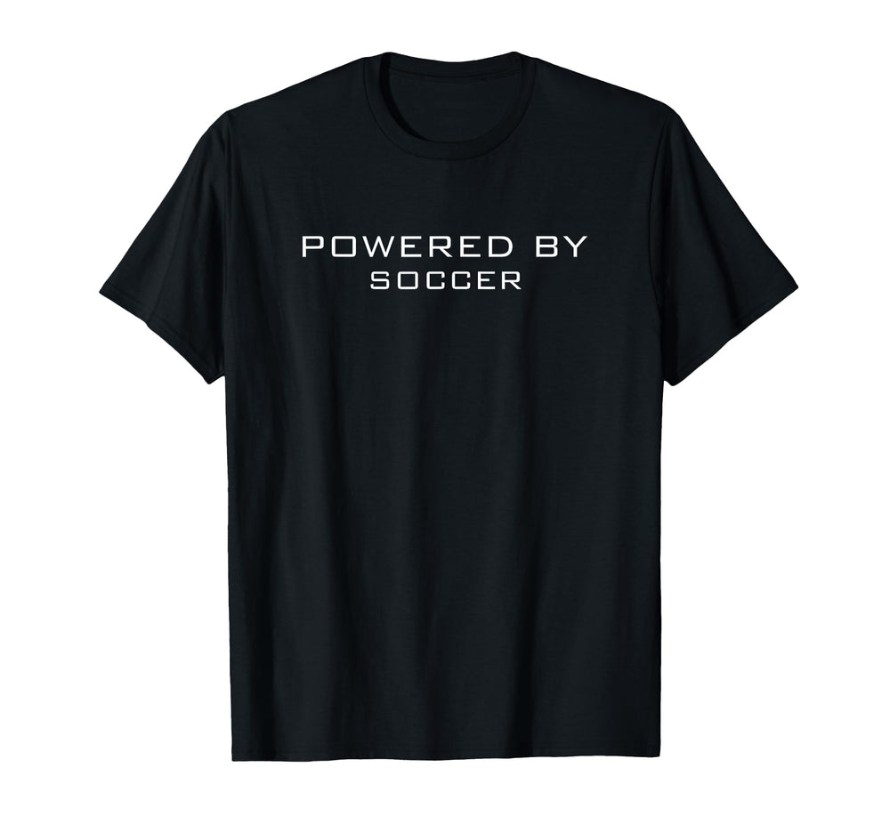 Powered Soccer Soccer Players T-Shirt - Aesthetic Graphic Unisex